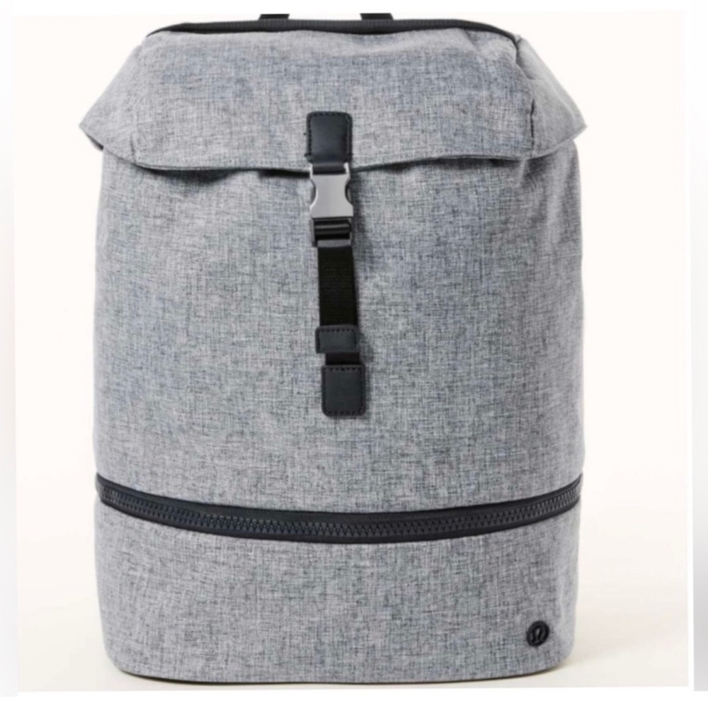 Lululemon Go Lightly Rucksack 26L heathered black/gray